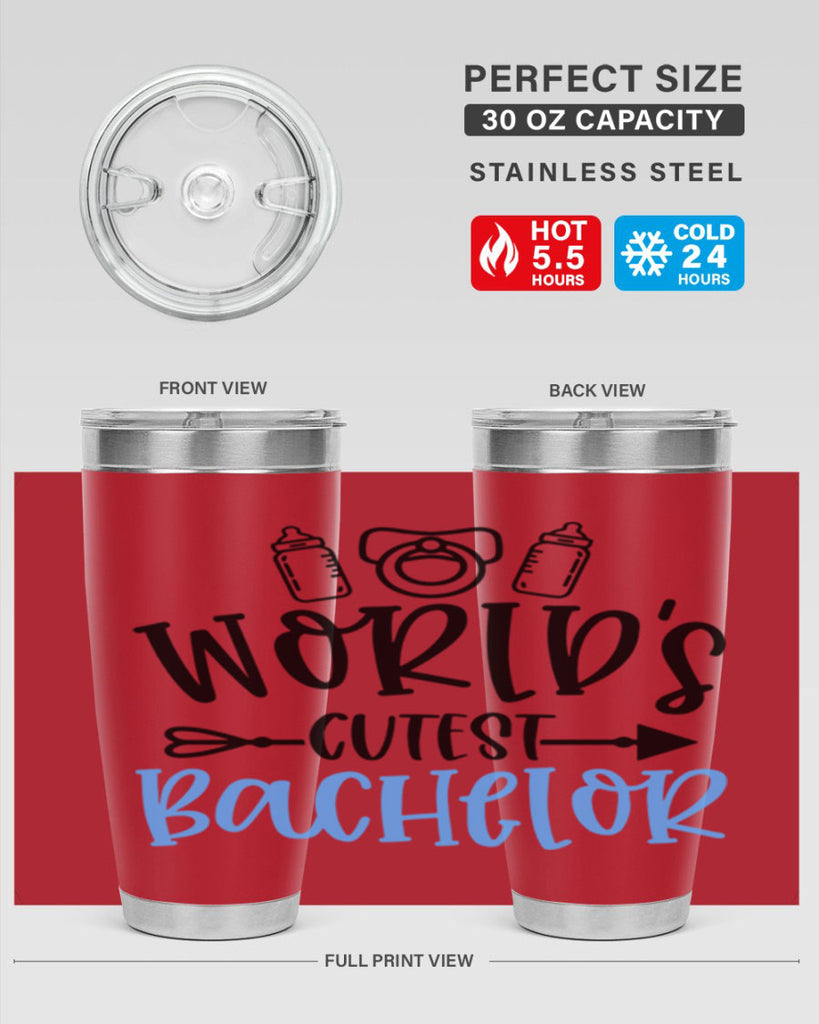 Worlds Cutest Bachelor Style 13#- baby- tumbler