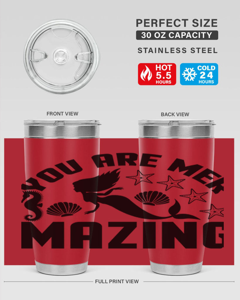 You are mer mazing 685#- mermaid- Tumbler