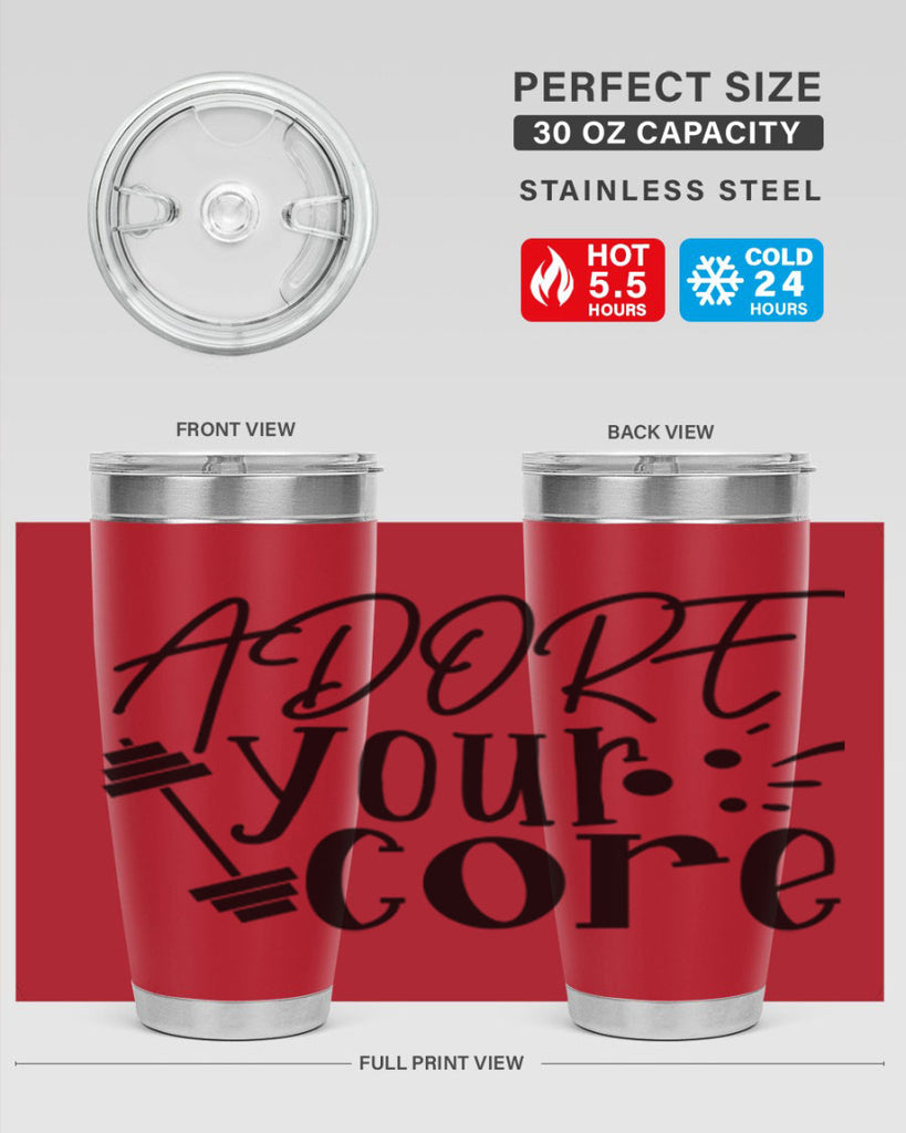 adore your core Style 111#- summer- Tumbler