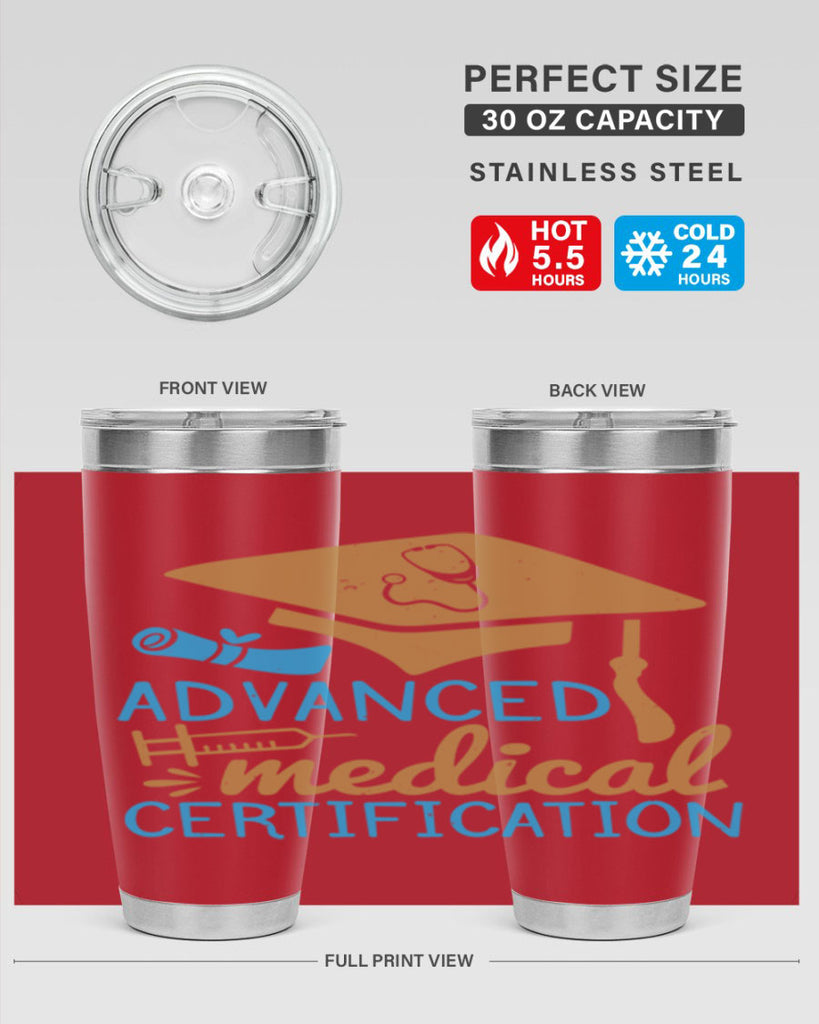 advanced medical certification Style 50#- medical- tumbler