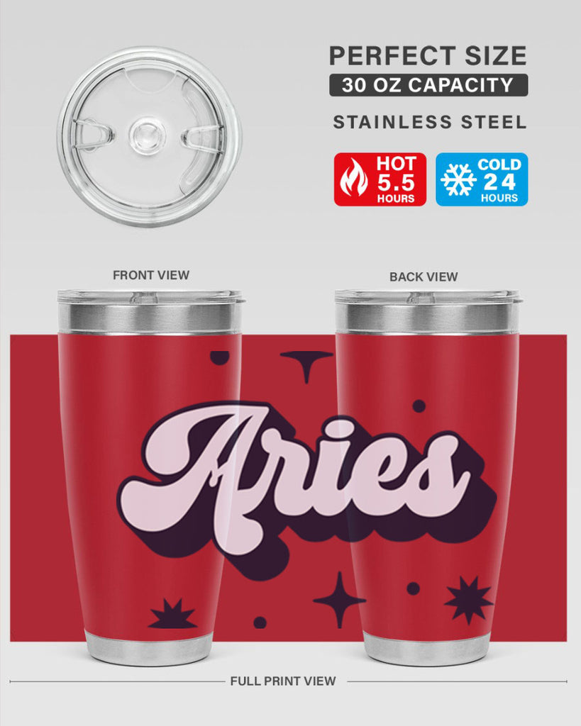 aries 133#- zodiac- Tumbler