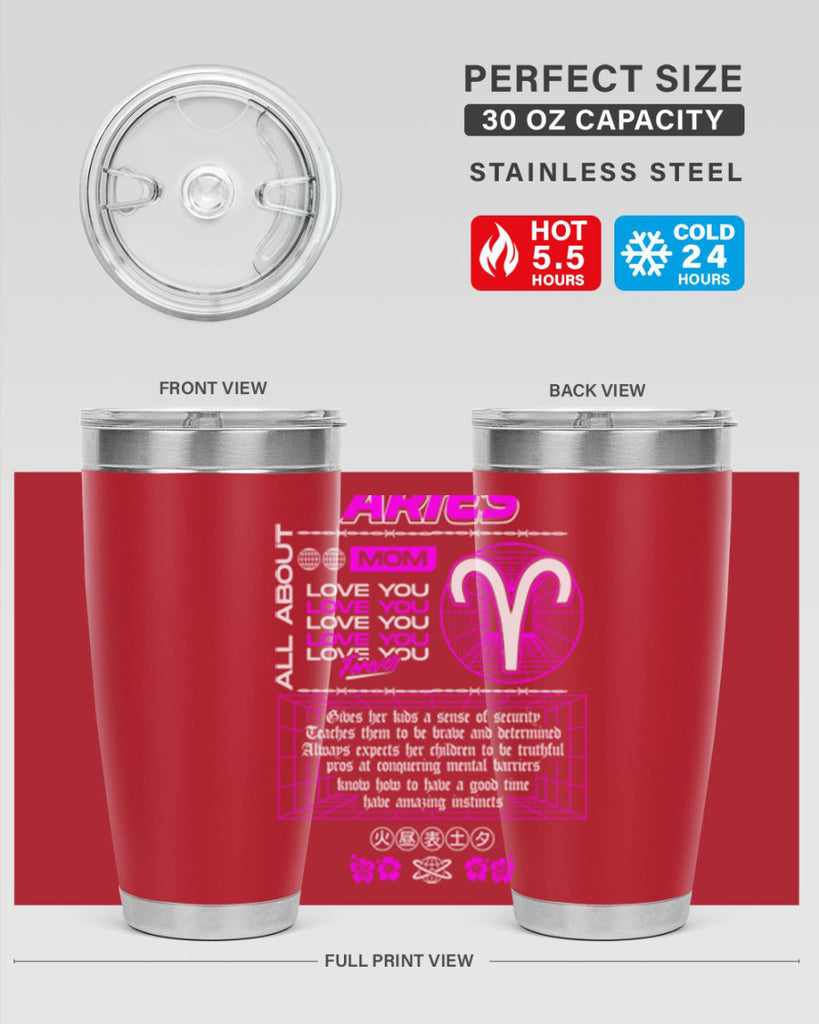 aries 138#- zodiac- Tumbler