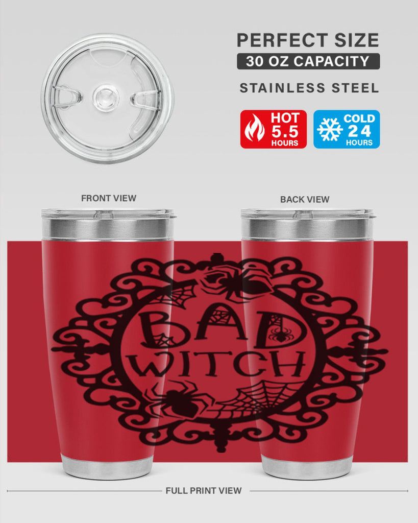bad witch 92#- halloween- Tumbler