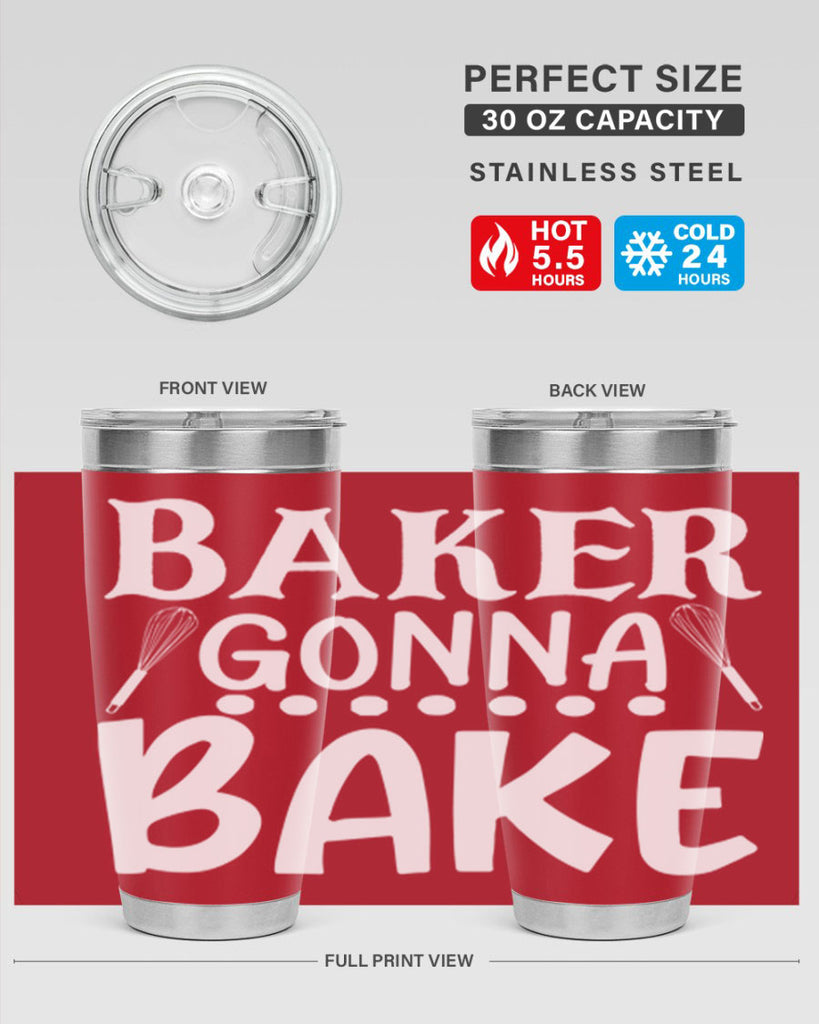 baker gonna bake 59#- kitchen- Tumbler
