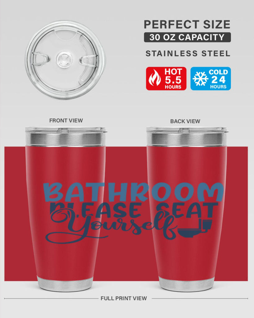 bathroom please seat yourself 92#- bathroom- Tumbler