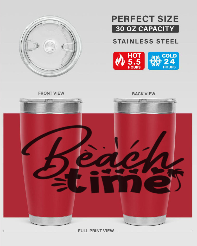 beach time Style 108#- summer- Tumbler