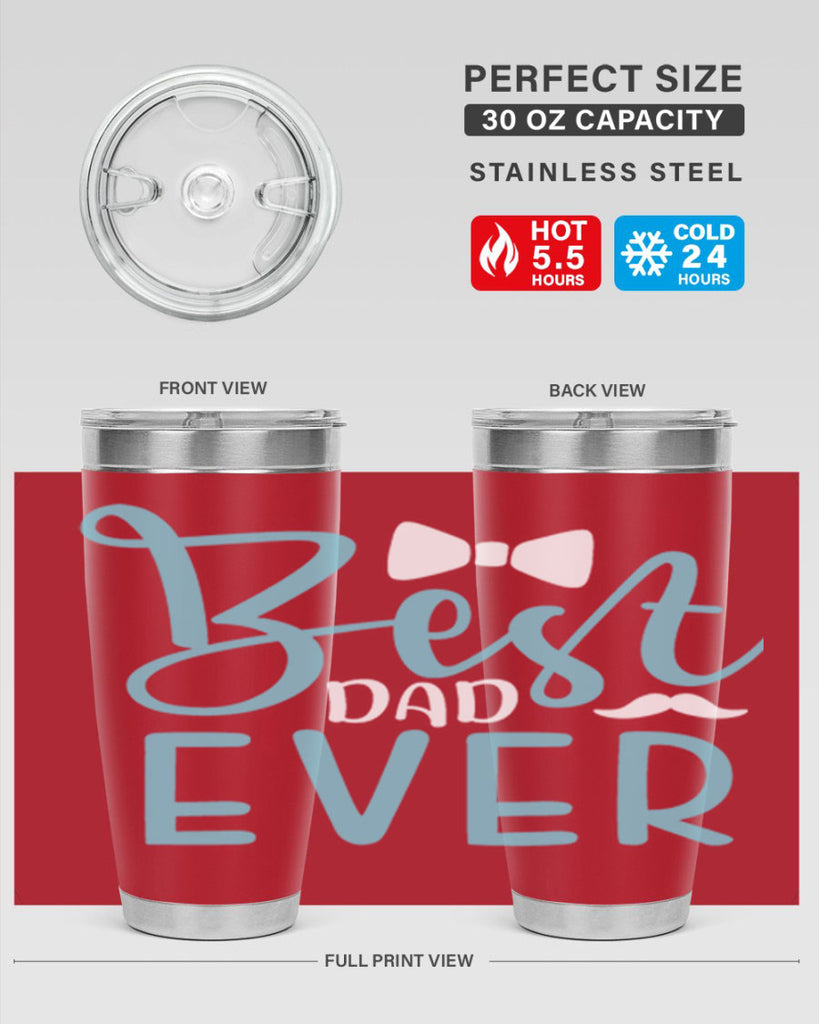 best dad ever 109#- fathers day- Tumbler