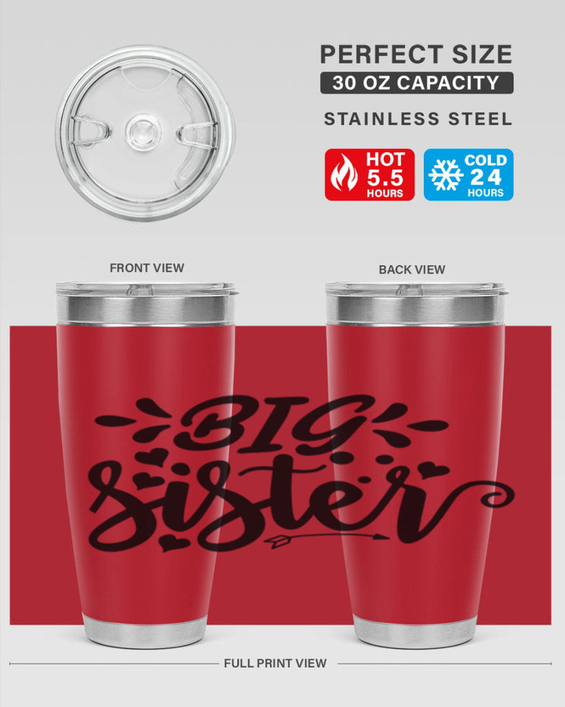 big sister 70#- sister- Tumbler
