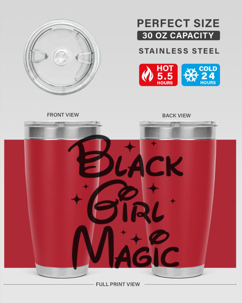black girl magic 207#- black words phrases- Cotton Tank