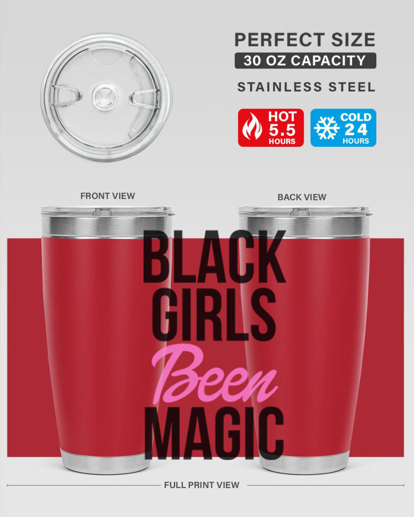 black girls been magic 244#- black words phrases- Cotton Tank