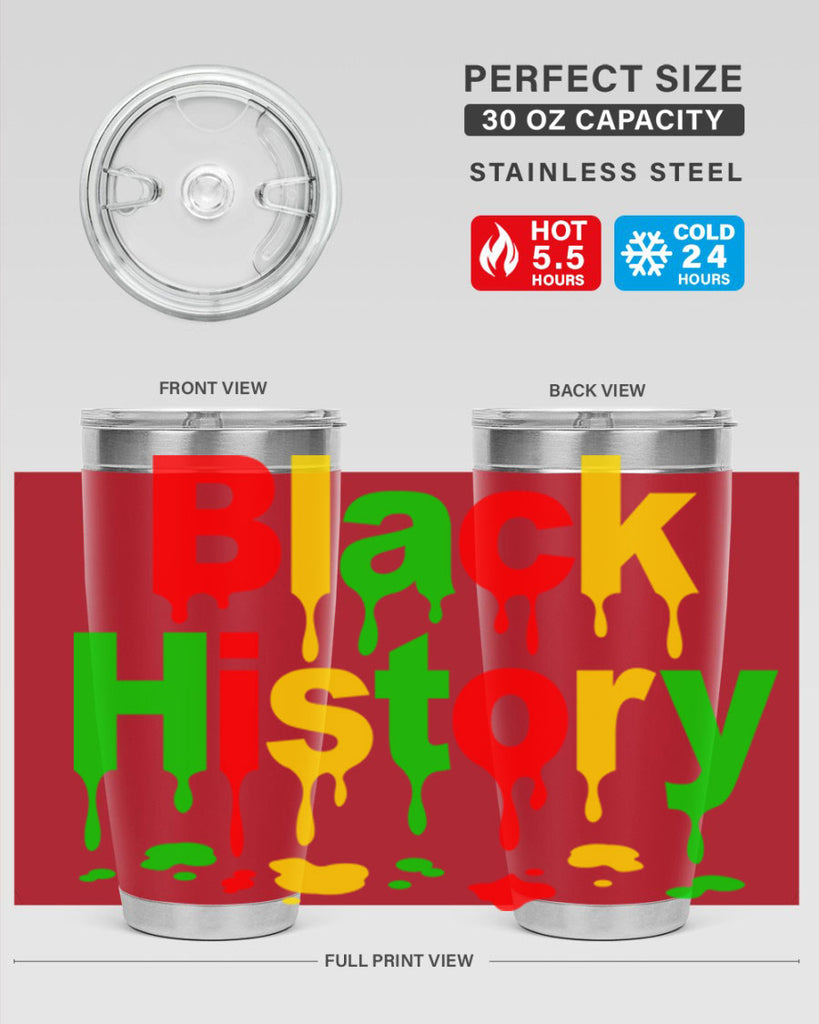 black history drip 241#- black words phrases- Cotton Tank