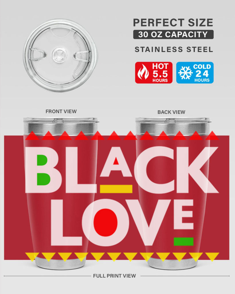 black love 228#- black words phrases- Cotton Tank