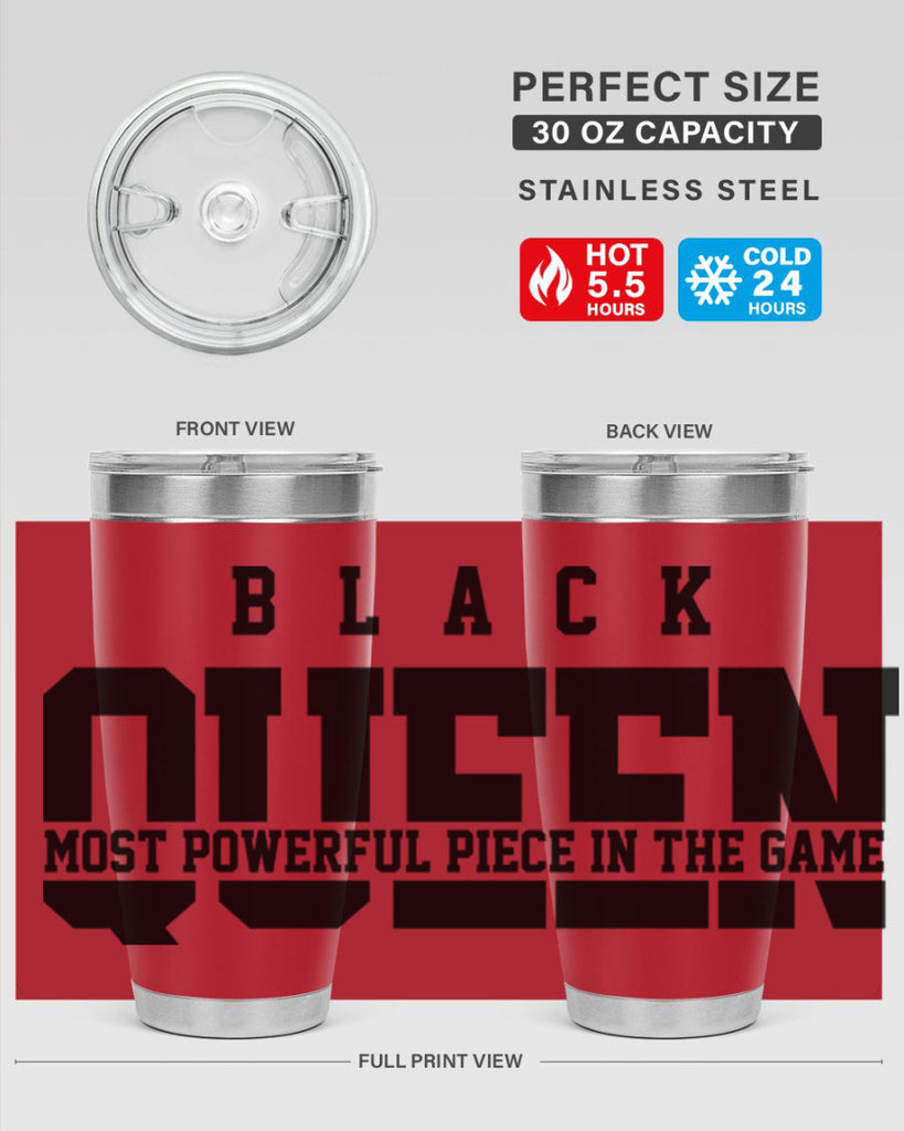 black queen 223#- black words phrases- Cotton Tank