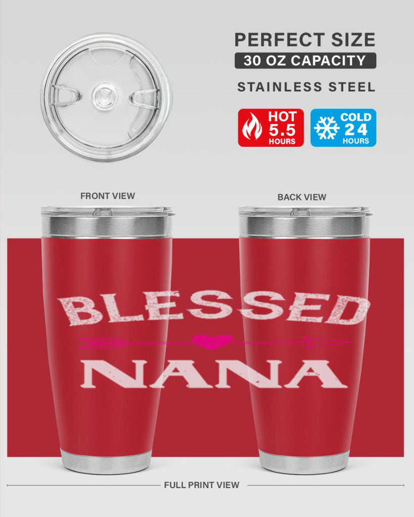 blessed nana 34#- grandma - nana- Tumbler