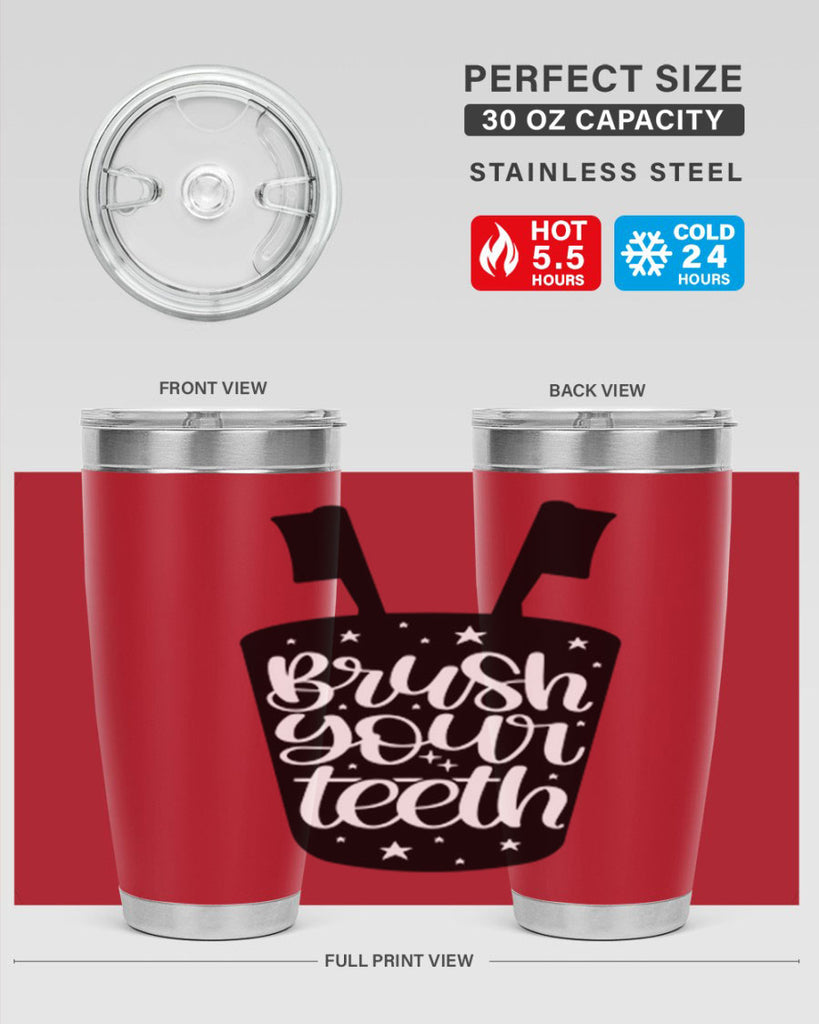 brush your teeth 45#- bathroom- Tumbler