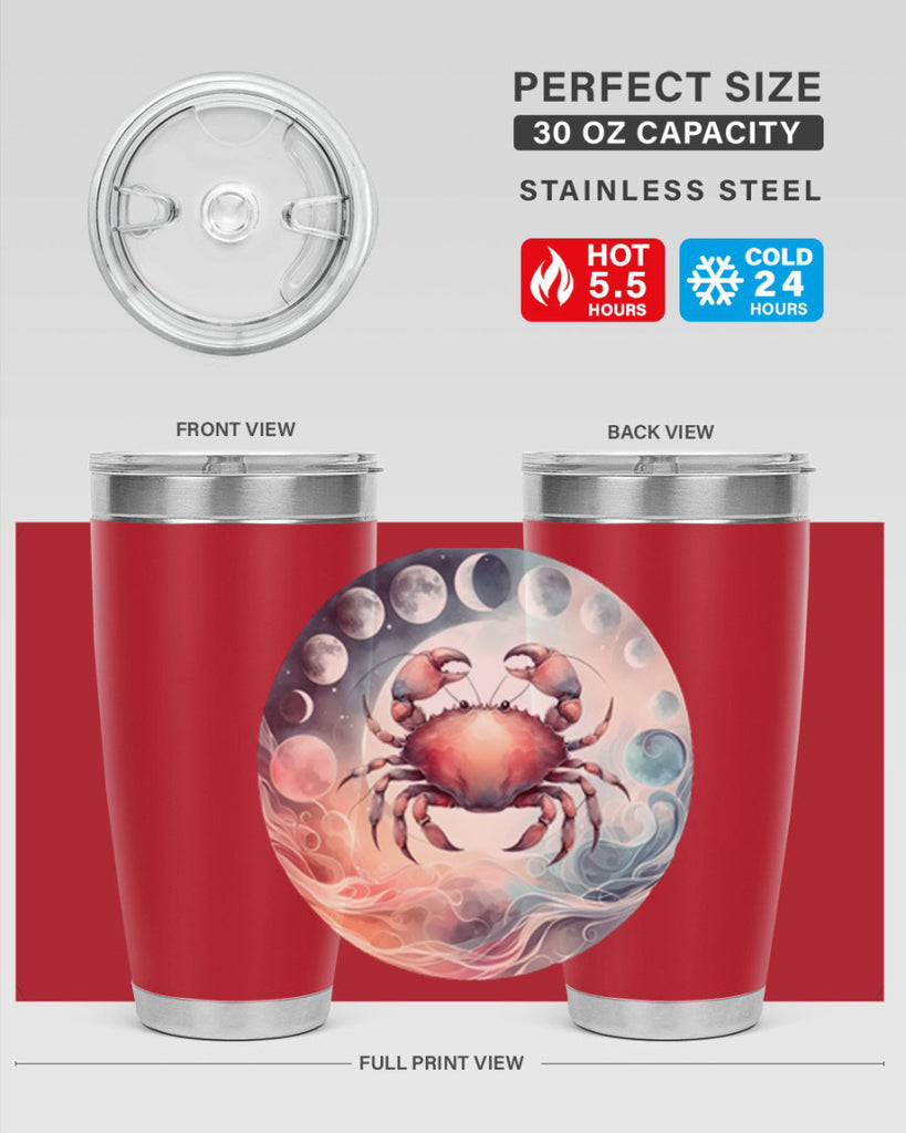 cancer 167#- zodiac- Tumbler