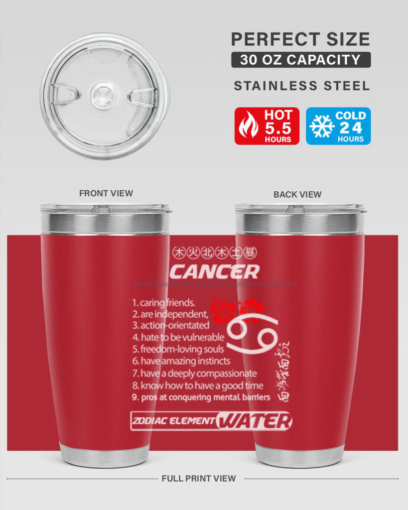 cancer 175#- zodiac- Tumbler