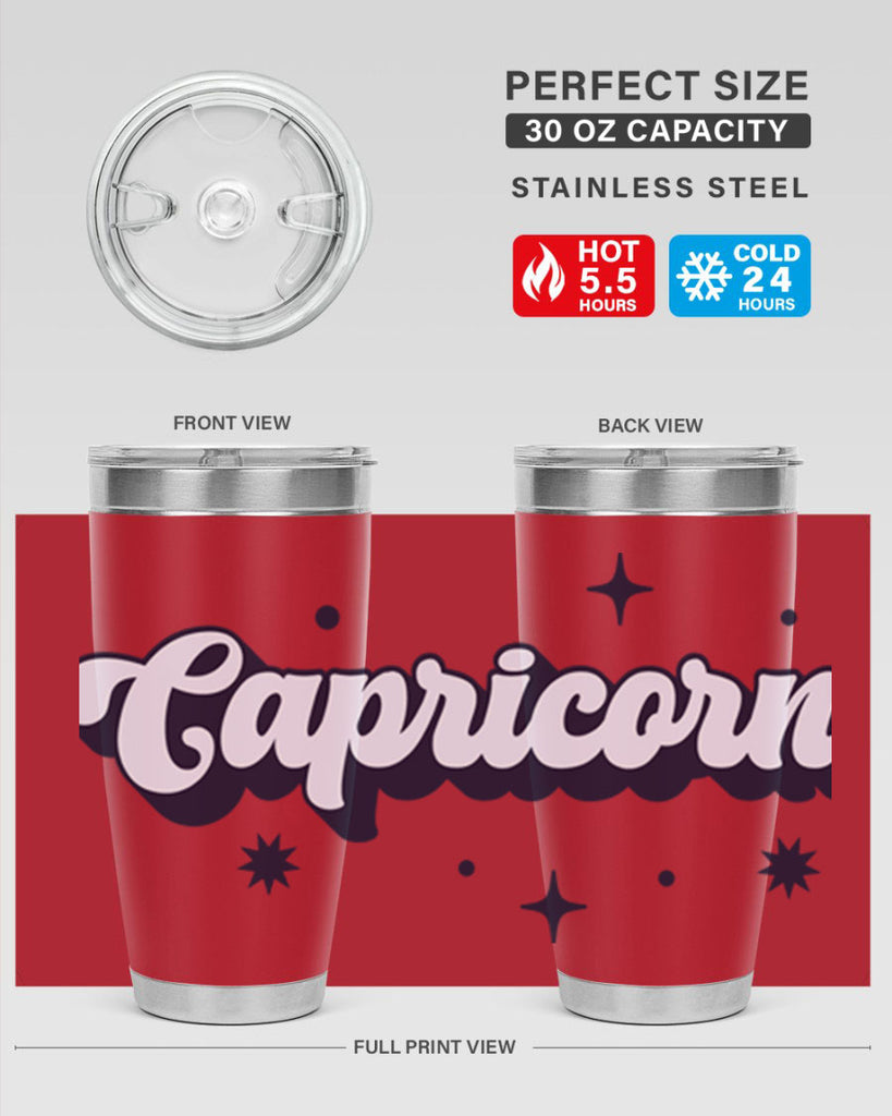 capricorn 205#- zodiac- Tumbler