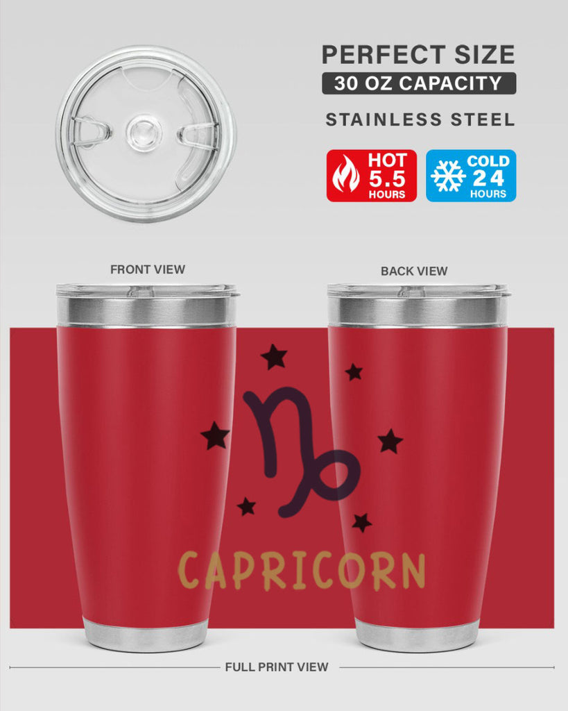 capricorn 206#- zodiac- Tumbler