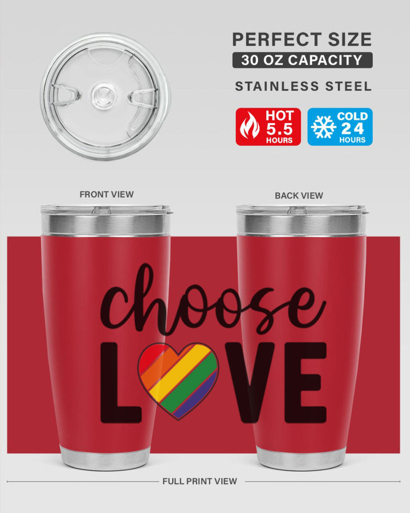 chooselove 150#- lgbt- Tumbler
