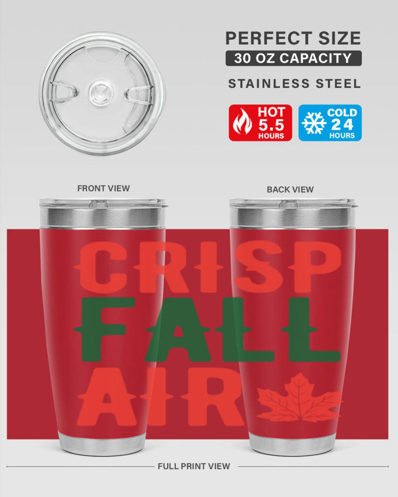 crisp fall air 62#- fall- Tumbler