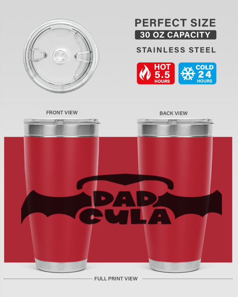 dadcula 80#- halloween- Tumbler