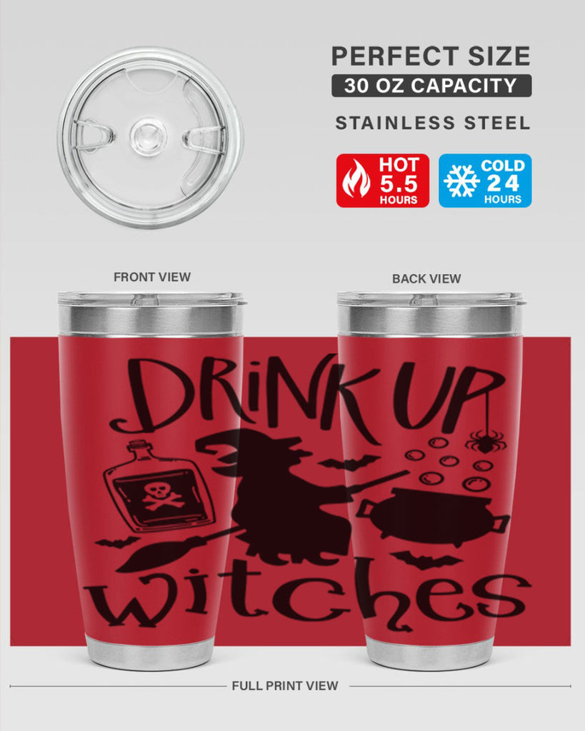 drink up witches 79#- halloween- Tumbler