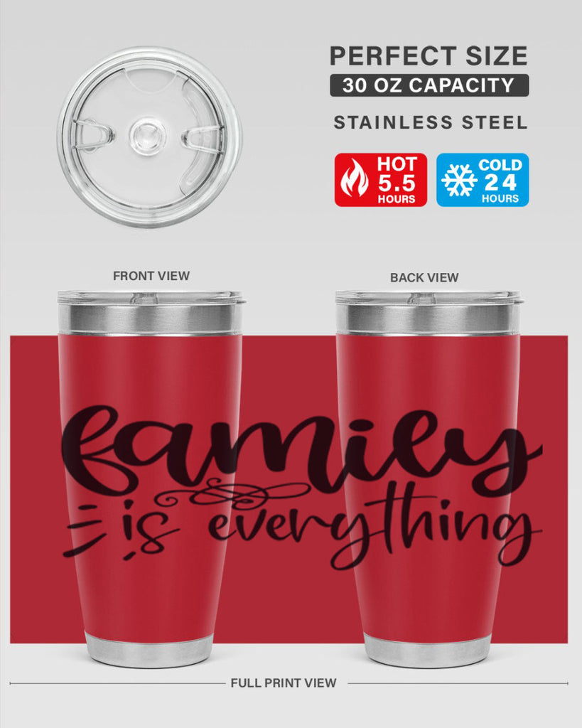 family is everything 72#- home- Tumbler