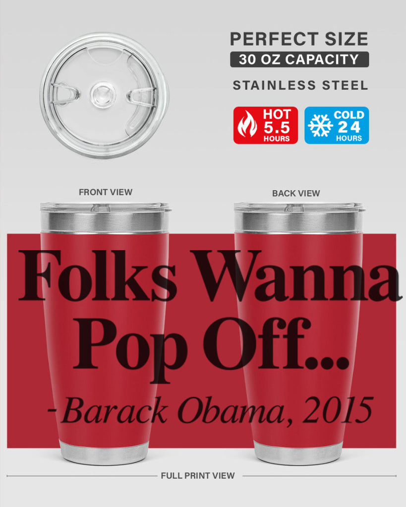 folks wanna pop off 151#- black words phrases- Cotton Tank