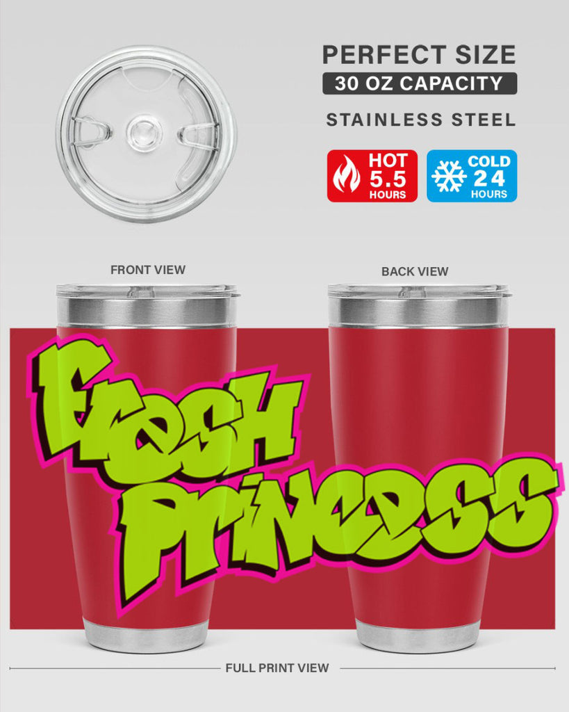 fresh princess 145#- black words phrases- Cotton Tank