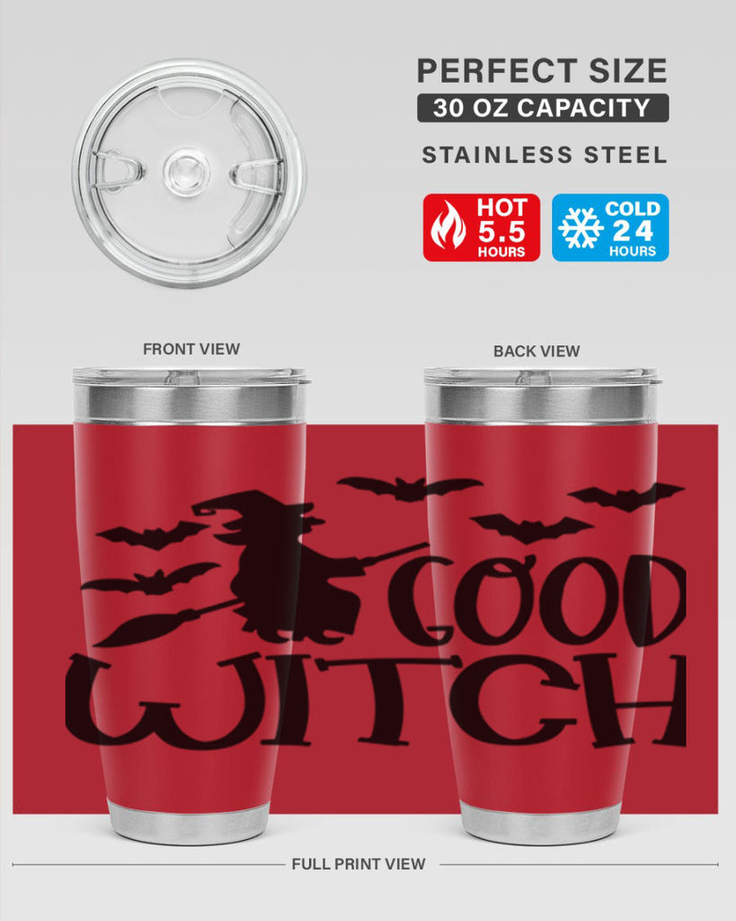 good witch 76#- halloween- Tumbler