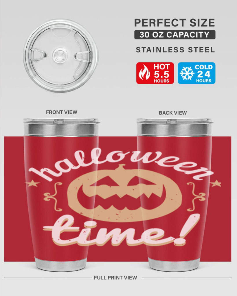 halloween time 157#- halloween- Tumbler
