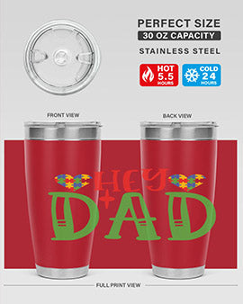 hey dad Style 14#- autism- Tumbler