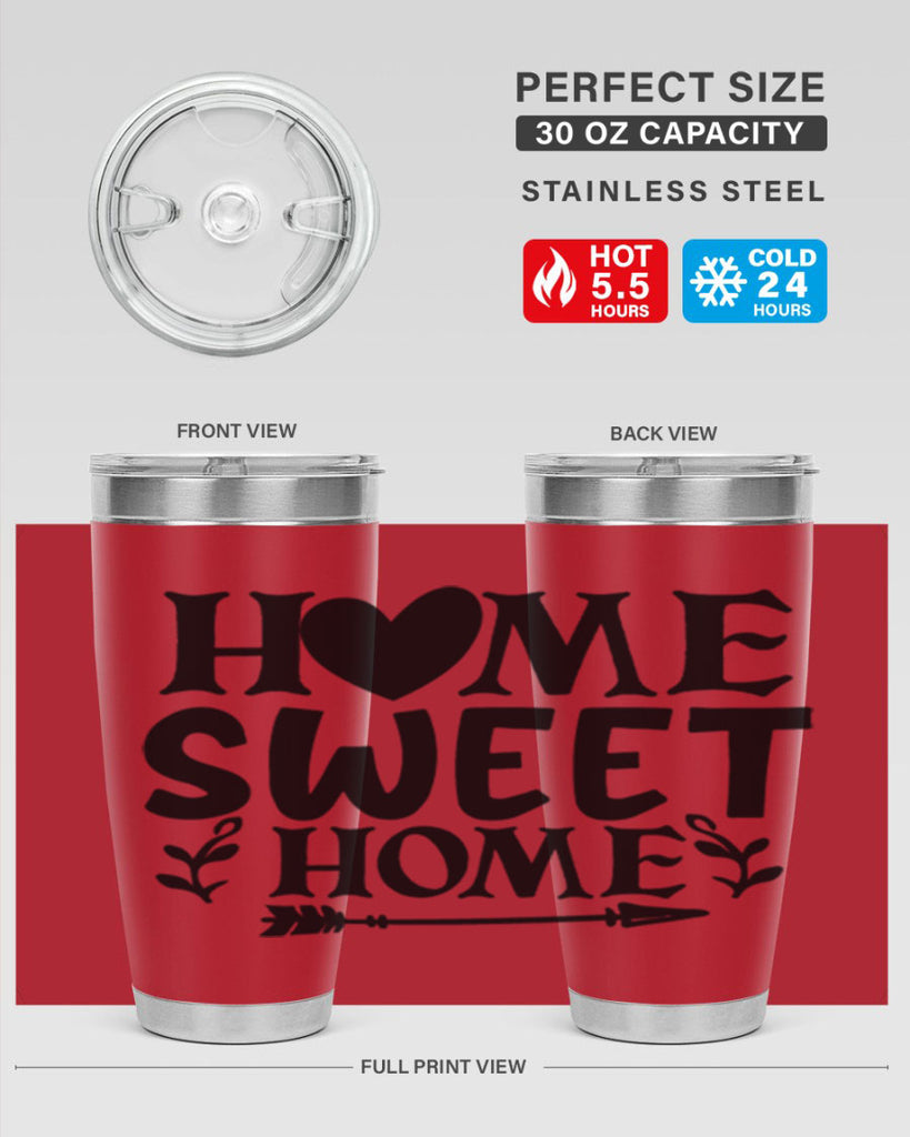 home sweet home 27#- home- Tumbler