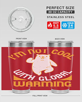 i’m not cool with global warming 18#- Bears- Tumbler