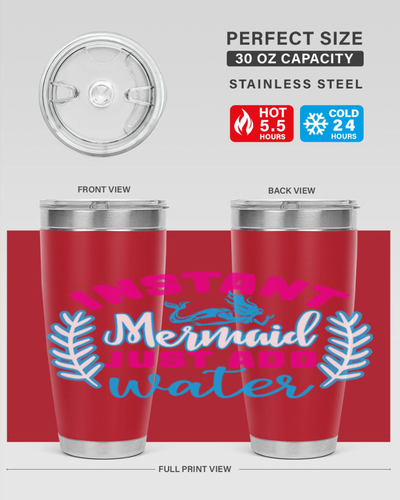instant mermaid just add water 272#- mermaid- Tumbler