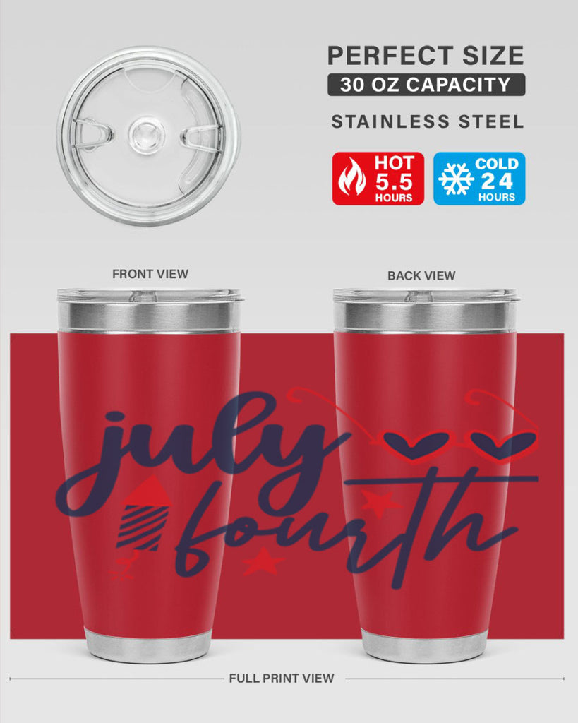 july fourth Style 70#- Fourt Of July- Tumbler