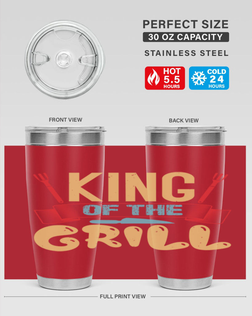 king of the grill 29#- bbq- Tumbler