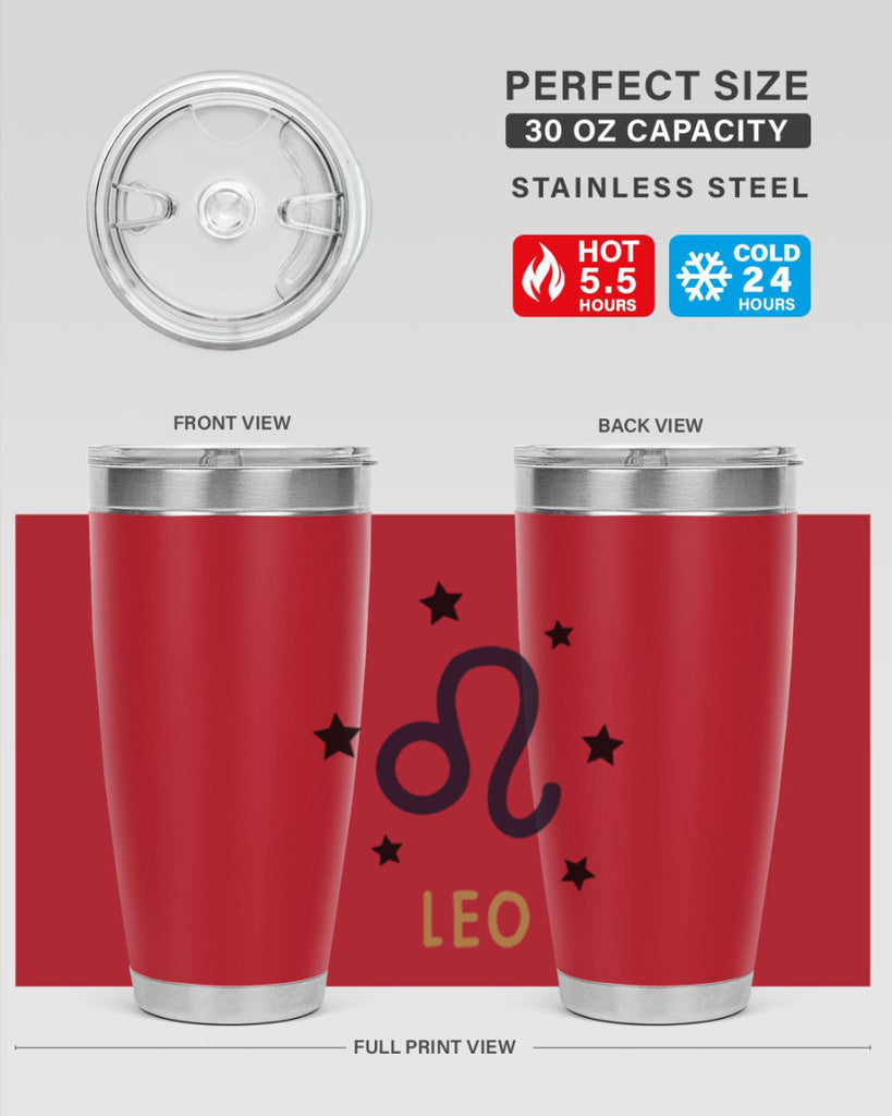 leo 305#- zodiac- Tumbler