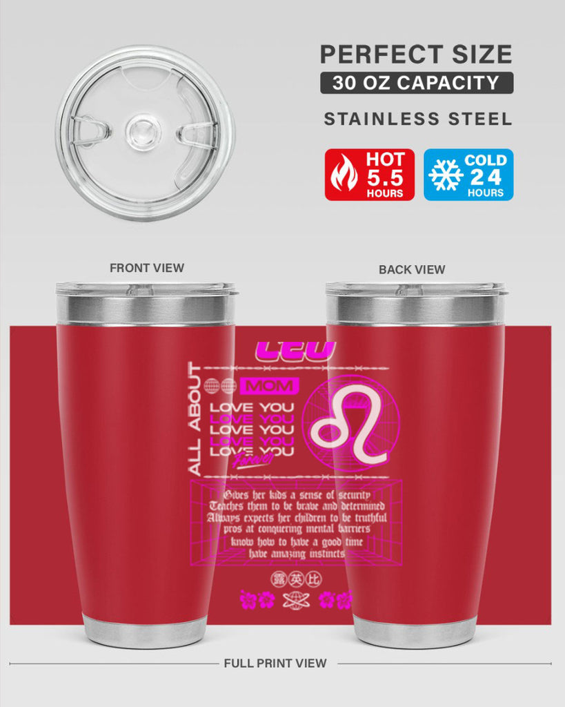 leo 308#- zodiac- Tumbler
