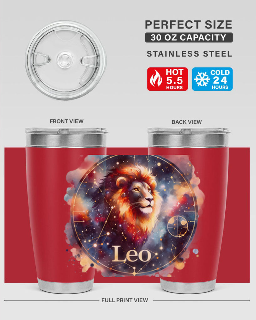 leo 312#- zodiac- Tumbler