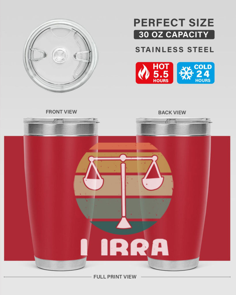 libra 337#- zodiac- Tumbler