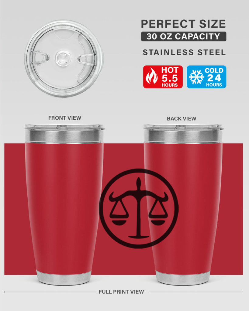 libra 344#- zodiac- Tumbler