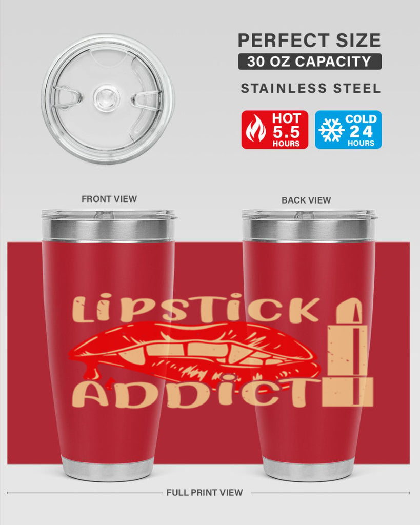 lipstick addict Style 197#- make up- Tumbler