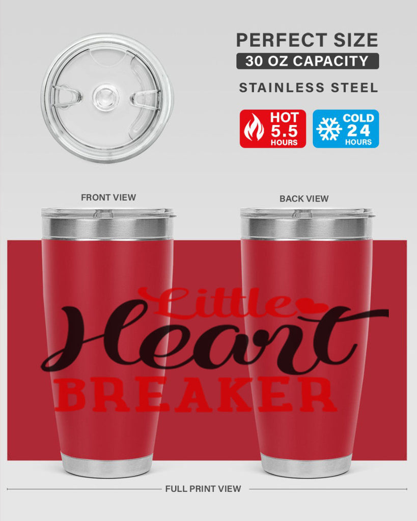 little heart breaker 76#- valentines day- Tumbler