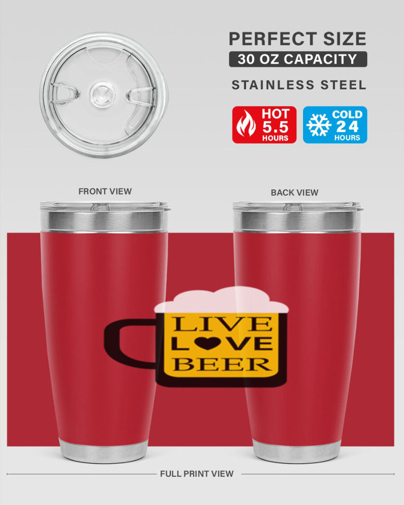 live love beer 63#- beer- Tumbler