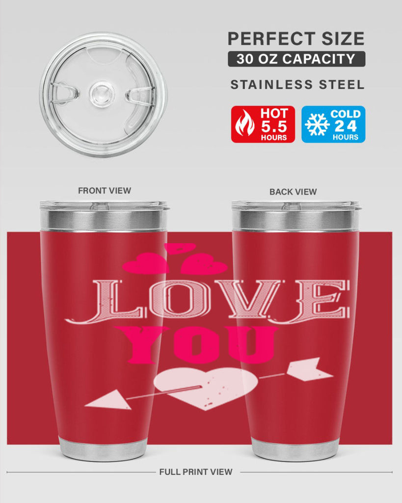 love you 42#- valentines day- Tumbler