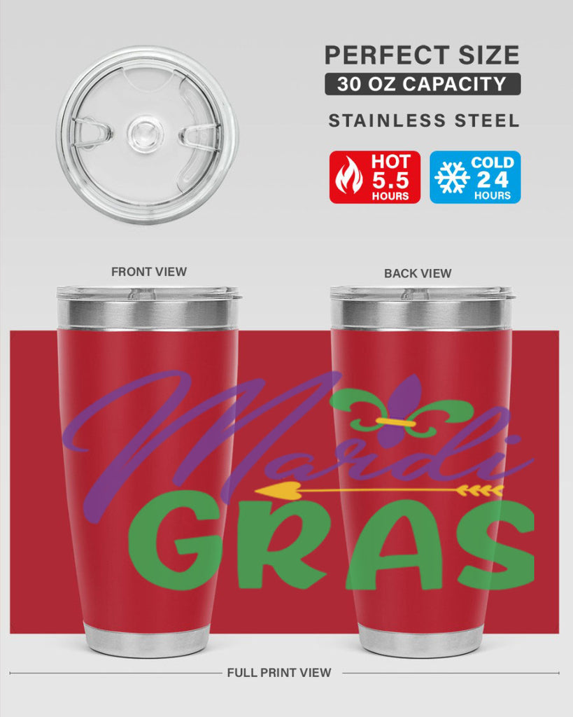 mardi gras 76#- mardi gras- Tumbler