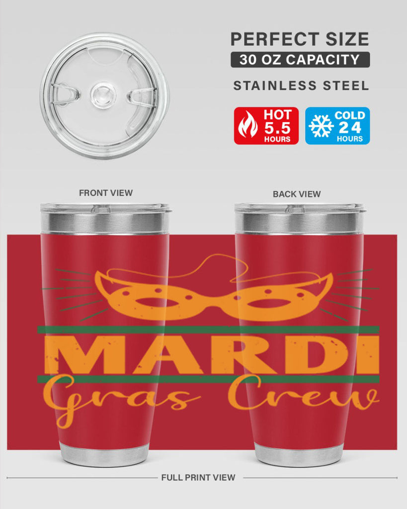 mardi gras crew 48#- mardi gras- Tumbler