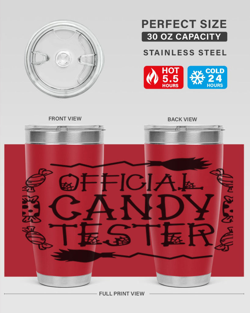 official candy tester 40#- halloween- Tumbler
